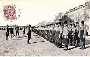 Setif- Chasseurs d'Afrique - Appel - 1914